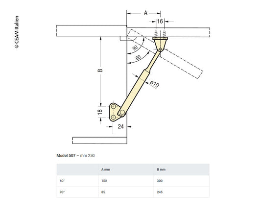Supporto portapattina di supporto 25 cm 53213