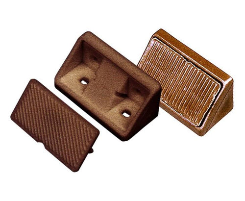 Connettore per mobili con tappo, marrone. 10 pezzi SB-packed 532300