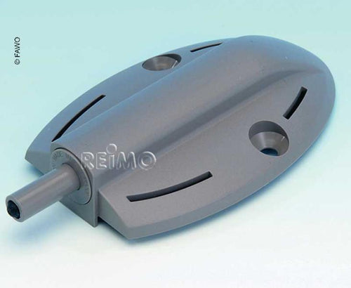 Ammortizzatore della porta con cuscinetto a vite, grigio Plastica 532480