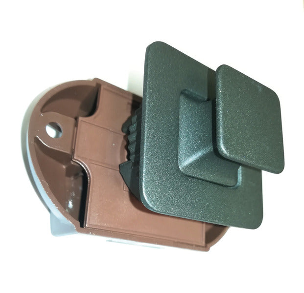 Carica immagine in Galleria Viewer, Serratura per mobili a pulsante Push Lock, grigio scuro opaco 532703
