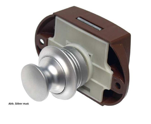 Rosone per Push-Lock cromo lucido quadrato per spessore parete 19mm 532792