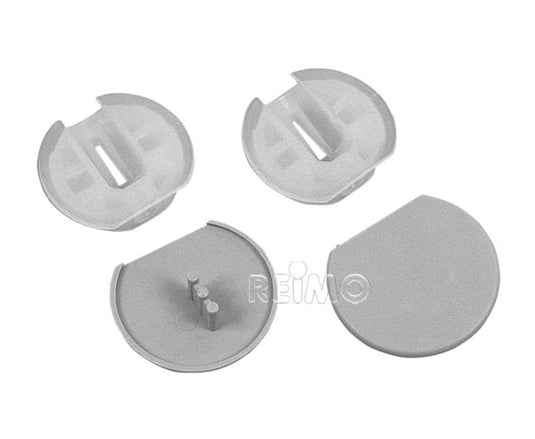 Connettore per vaso in grigio medio 532874