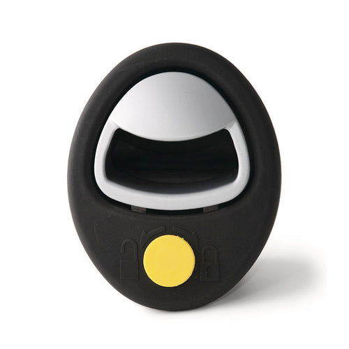 Chiusura a ribalta MAGIC nero, maniglia laccata argento 53347