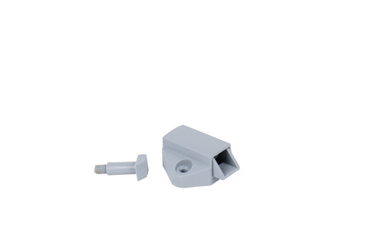 Maniglia per mobili cromo lucido incl. bottone a pressione, plastica 53367