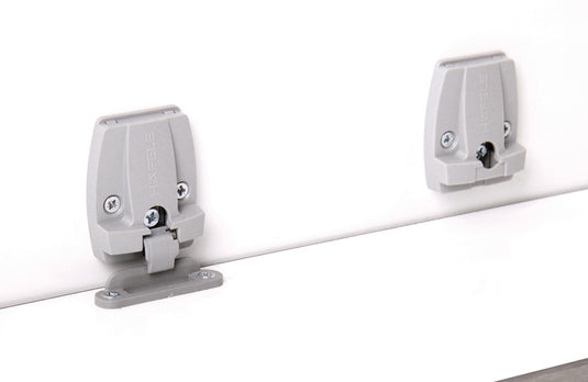 Sistema di chiusura a scatto Cara-Snap per i vani portaoggetti, set posteriore 16mm, sgancio a strappo 53379