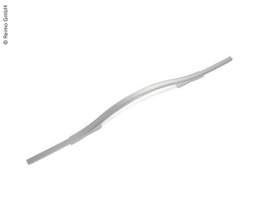 Maniglia del mobile argento, laccato opaco, lunghezza 160mm 53409L
