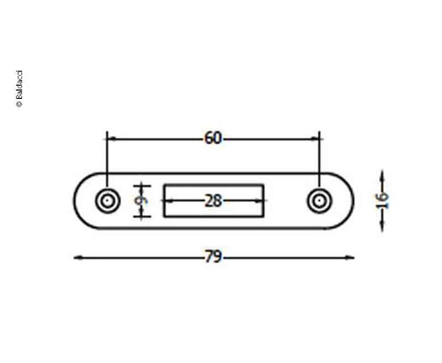 Piastra d'attacco V1118 53450