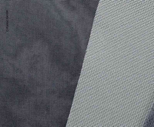 Tessuto per tende di Trevira CS, grigio 56018