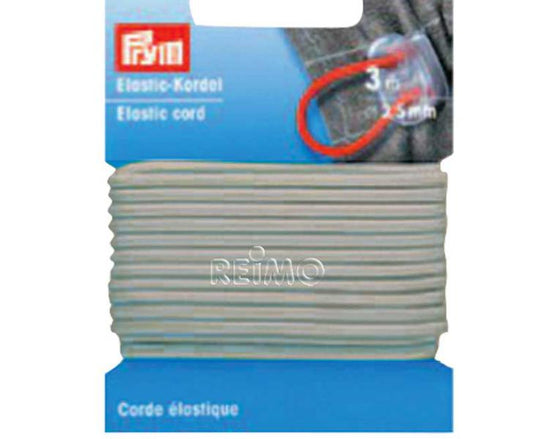 Cordino in gomma elastica Ø 2,5mm 50m in rotolo 56236