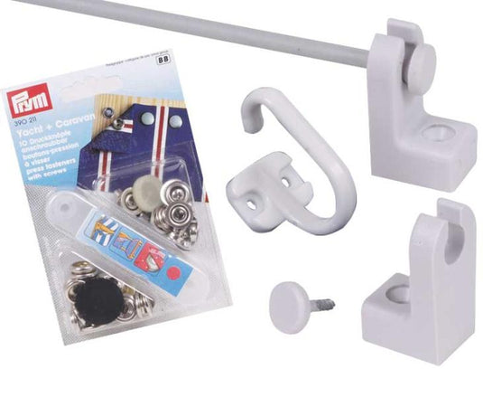 Gardinenbefestig.-Set 12m 56250