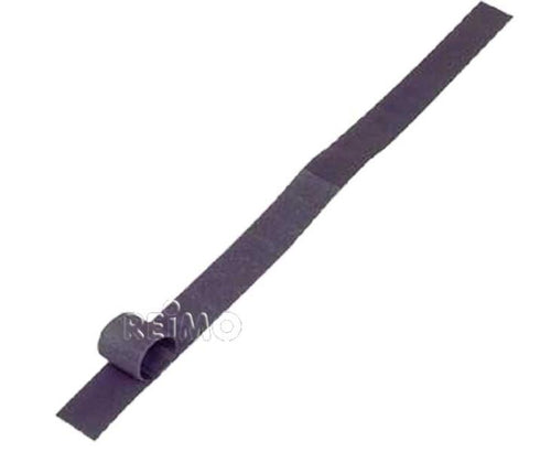 Nastro velcro autoadesivo. 20mm nero 5m 56317