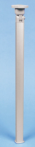 Piede da tavolo pieghevole argento - altezza 720 mm Piano cerniera 57070