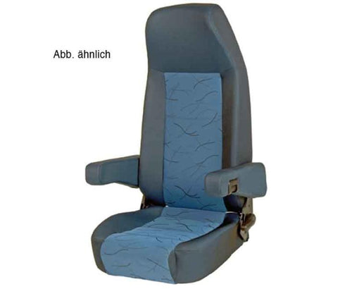 Seggiolino auto Sportscraft S5.1, pelle grigia 59002