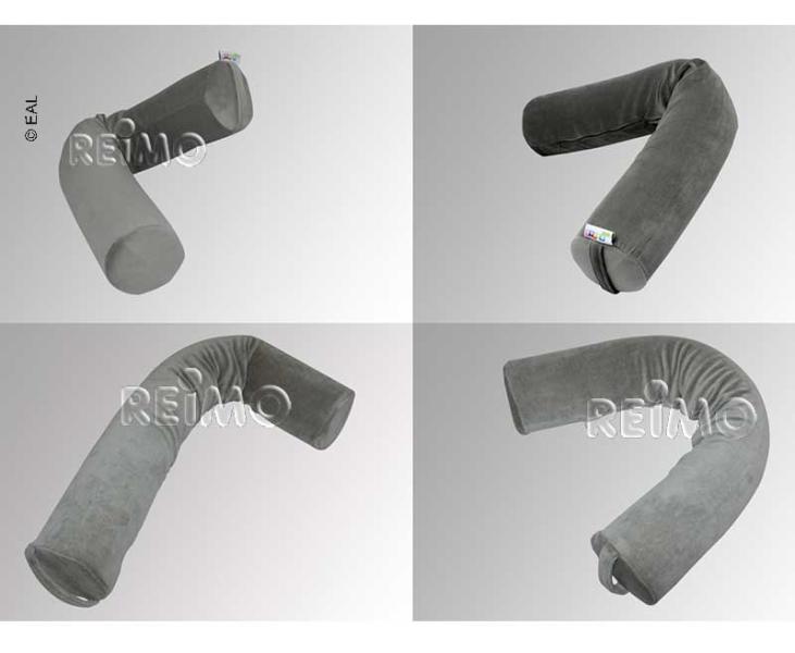 Load image into Gallery viewer, Cuscino da viaggio per bambini, grigio 590350
