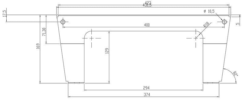 Load image into Gallery viewer, Sedile piatto f. Ducato 2002 (al posto della scatola originale) 59545
