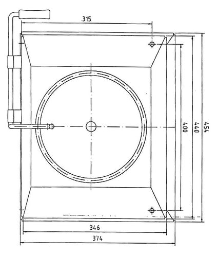 Base rotante per FIAT/Peugeot/Citroën 59546