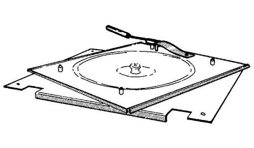 Base piatta per FIAT/Peugeot/Citroën 59547