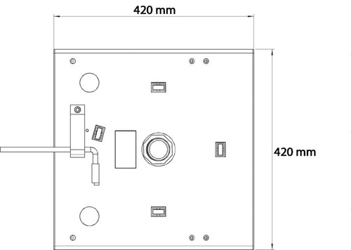 Base rotante Ren.Master, Opel Movano dal 2000-2009 Sede originale ABE 59642