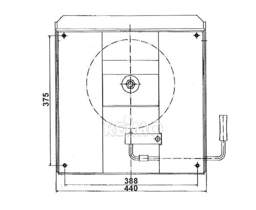 Adattatore sedile Sprtscraft per VW T5 2003 e successivi 596451