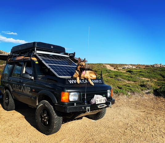 campeggio in auto tenda rigida