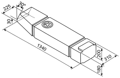 Serbatoio acque chiare e di scarico VWT2 60l 61002