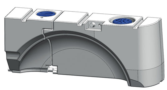 Serbatoio acqua combinato 65+28l 61051