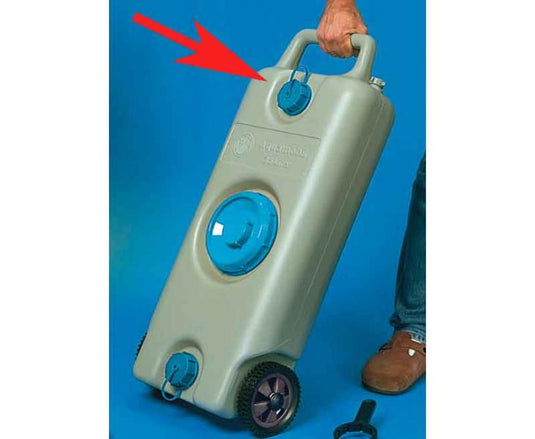 Tappo a vite con cinghia di fissaggio 611461