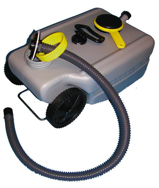 Taxi acqueo 25l con serbatoio acque di scarico stelo grigio 28mm 61182