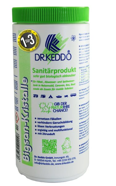 DR.KEDDO I cristalli di Bigsan decompongono le feci 1000g 615701