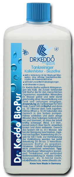 BioPur 500ml, pulitore per serbatoi Dr. Keddo Biopur 500ml 61575