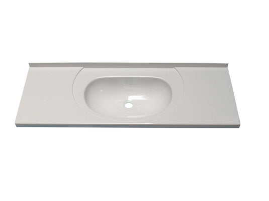 Lavabo da incasso, ABS, bianco, ABS 64002