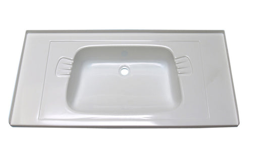 Lavabo 800x400 bianco 64015