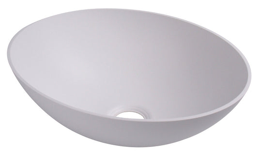 Lavabo ovale bianco, dimensioni: 350x256mm H135mm H135mm 64056