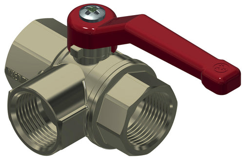 Dreiweg-Umleitventil Alu. 651001