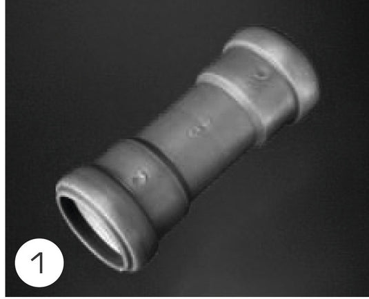 Manicotto di collegamento per tubi da 28 mm 65130