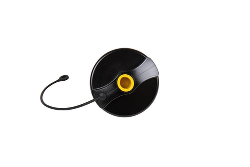 Tappo di riempimento diesel, nero, membrana di sfiato + attacco 65245