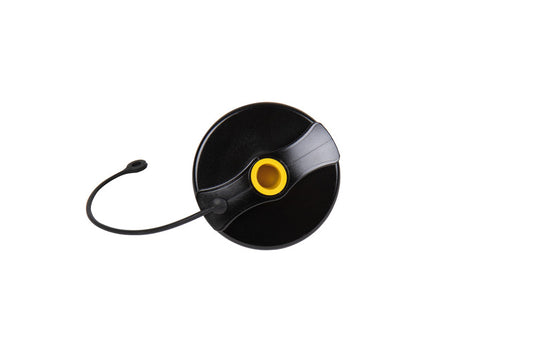 Tappo di riempimento diesel, nero, membrana di sfiato + attacco 65245