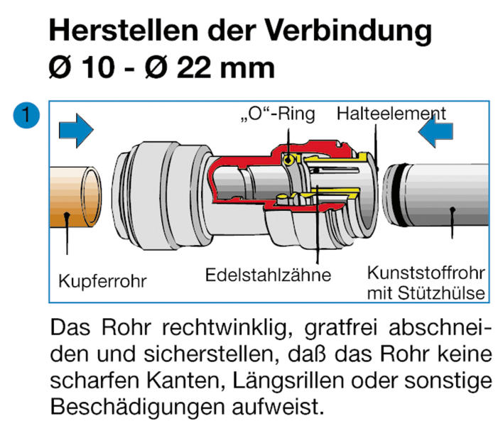 Load image into Gallery viewer, Wasserrohr 15mm Stange 2m 65362
