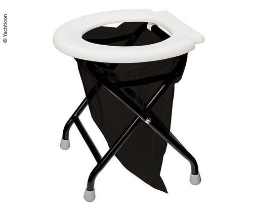 WC pieghevole Yachticon bianco, incl. 6 borse 66071