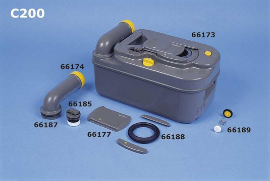 Galleggiante per serbatoio acque reflue C200 66179