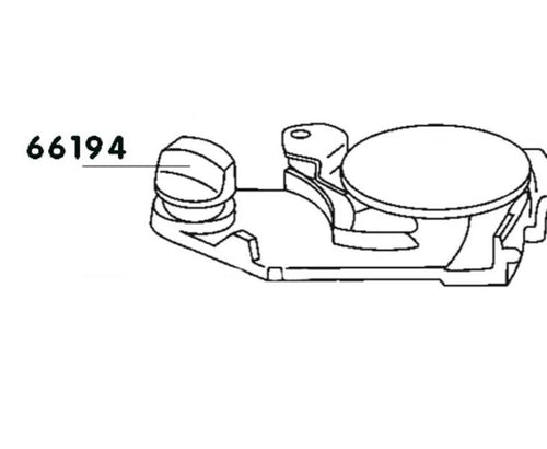 Serbatoio di scarico a pomello scorrevoleC200 66194