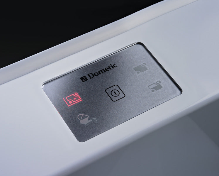 Load image into Gallery viewer, Toilette Dometic Saneo Comfort CW con 7 litri di acqua dolce e 16 litri di serba 66266

