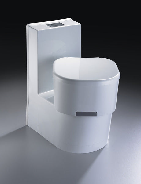 Load image into Gallery viewer, Toilette Dometic Saneo Comfort CW con 7 litri di acqua dolce e 16 litri di serba 66266
