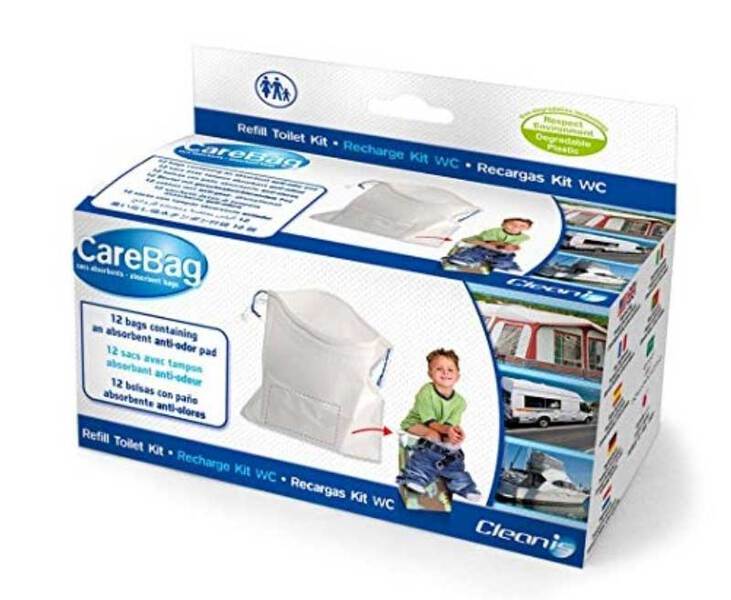 Load image into Gallery viewer, Cleanis toilette mobile pieghevole in cartone 66287
