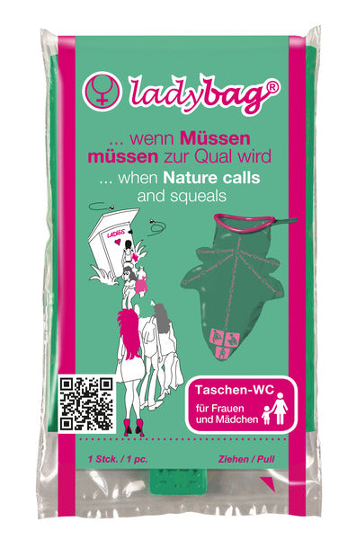 Load image into Gallery viewer, ladybag® - toilette tascabile per donne e ragazze 66368
