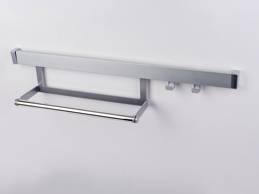 Profilo in alluminio MAGNETICO per mensola, gancio, portarotolo, portabicchieri 66586