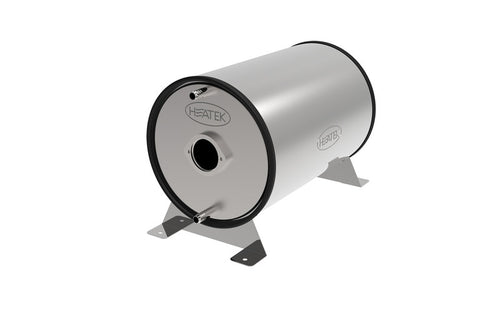 Edelstahl Boilertank, 6 Liter, 30,5x17x19,5cm, 1,1kg 670000