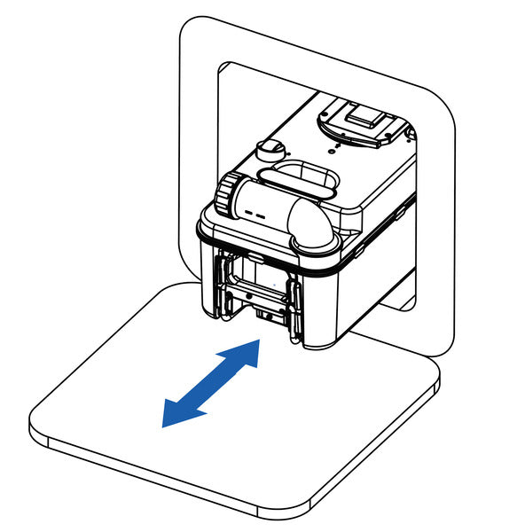 Load image into Gallery viewer, Set di toilette a cassetta con porta di servizio 671000
