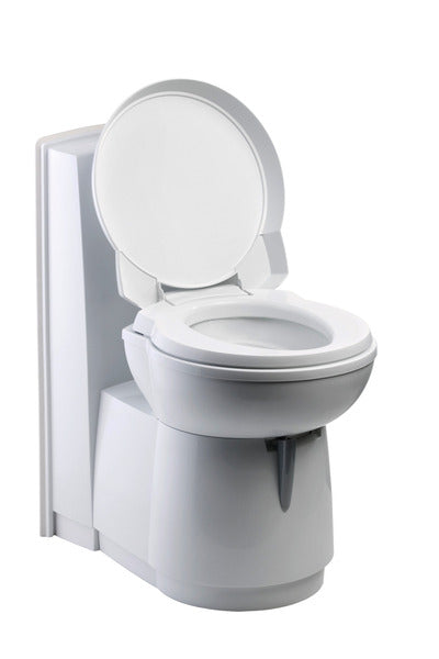 Toilette a cassetta C263-CS scarico elettrico, plastica bianca 67106