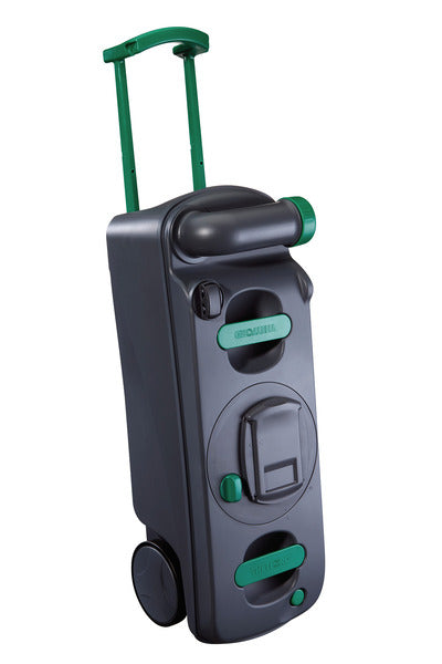 Load image into Gallery viewer, Servizi igienici bancari C502-X elettrico, bianco, apertura di comando a sinistr 67114
